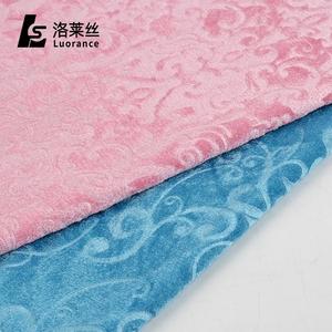 Buon prezzo di ordinazione spazzolato in rilievo panne cielo <span class=keywords><strong>blu</strong></span> tessuto in <span class=keywords><strong>velluto</strong></span> - Product Image 5