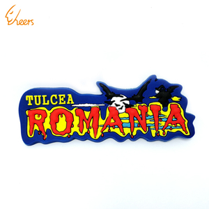 Fridge Magnets Souvenir On Display In The Center Of Timisoara
