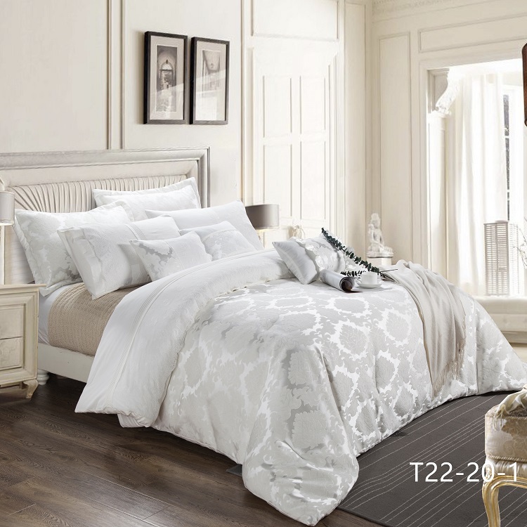 KOSMOS 9 unids jacquard conjunto dubai edredón de lujo king size cama edredón