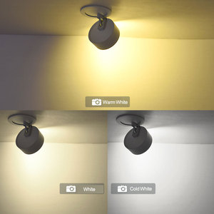 Plafonnier led pliable à 360 <span class=keywords><strong>degrés</strong></span>, montage en surface, intensité d'éclairage réglable, 20w - Product Image 6