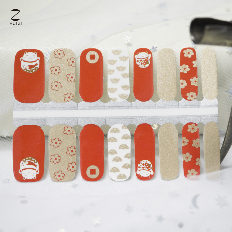 Самые популярные наклейки, нетоксичные 100% настоящие наклейки для лака для ногтей, обертывания, обертывания для ногтей, наклейки для лака