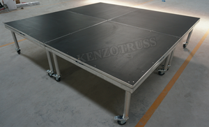 Sân Khấu Di Động Sân Khấu Nhôm Di Động Với Bánh Xe - Product Image 4