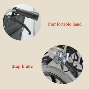 La <span class=keywords><strong>terapia</strong></span> riabilitativa della fabbrica cinese guida la sedia a rotelle e il trasporto manuale medico - Product Image 6