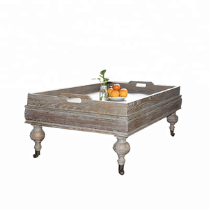 Proper Price High Quality Traditional Solid Wood <strong>Antique</strong> Furniture Wooden <strong>Side</strong> <strong>Table</strong>/Coffee <strong>Table</strong> for Living Room Home Furniture - Product Image 3