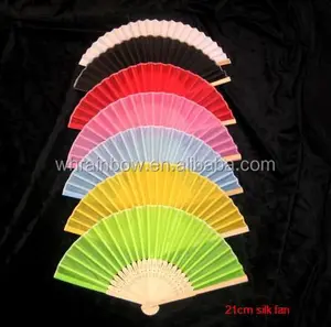Eventail de mariage en soie, plusieurs couleurs disponibles, offre spéciale