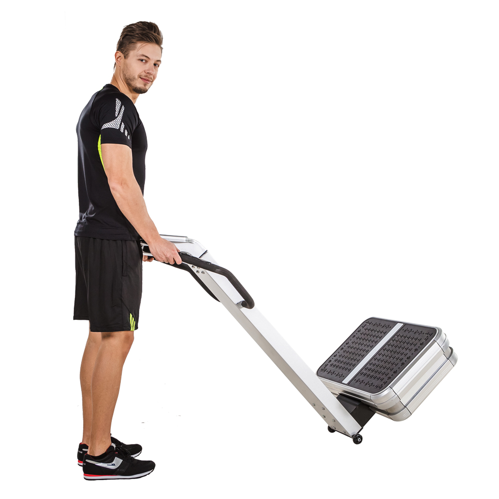 Массажер для фитнеса с вибрационной платформой, тренажер для фитнеса, вибрационная пластина для тела