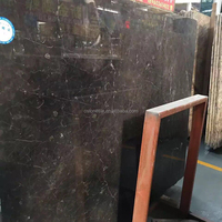 Marbre impérial de chine, marron foncé, empereur