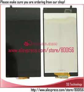 lcd مع شاشة لمس التحويل الرقمي لتجميع لاريكسون سوني xl39h xl39 الترا z