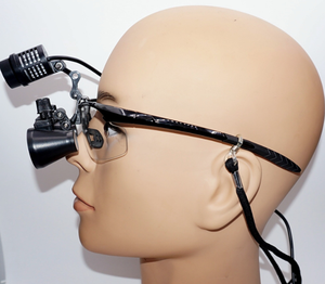 3.5X Medische Vergrootglas Head Dental Chirurgische Binoculaire <span class=keywords><strong>Eye</strong></span> Loepen Vergrootglas met Licht - Product Image 3