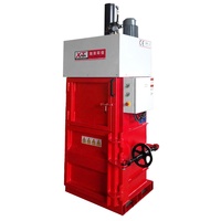 Machine de compactage verticale semi-automatique à moteur hydraulique pour papier usagé/cartons, film et palettes en bois – Approvisionnement direct usine
