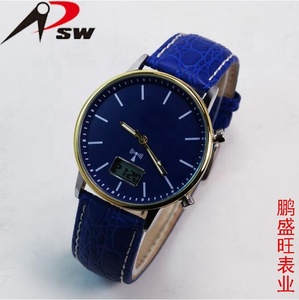 Reloj de Pulsera para Hombre, de Acero Inoxidable, con Correa de Cuero, Carga <span class=keywords><strong>Solar</strong></span>, con Radiofrecuencia, Personalizable - Product Image 3