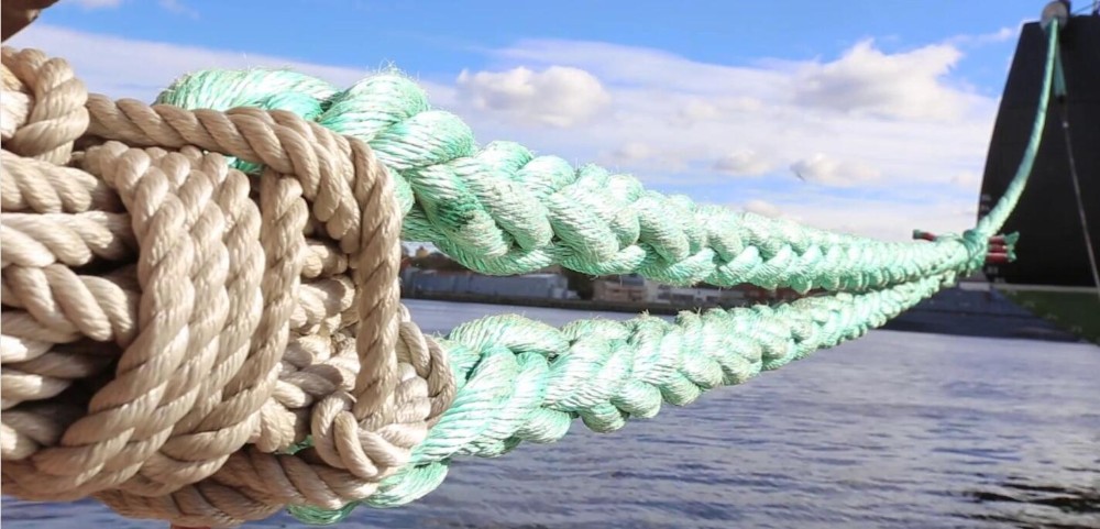 Towing 8 Strand PP Rope Floating Mooring Polypropylene Monofilament Rope