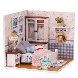 IIECREATE Warm <span class=keywords><strong>Whispers</strong></span>, Casa de Muñecas en Miniatura de Madera 3D para Armar, con Muebles, Regalo de Navidad, Rompecabezas, Manualidades - Product Image 2