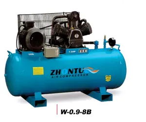 piston belt driven air compressor with 7.5hp