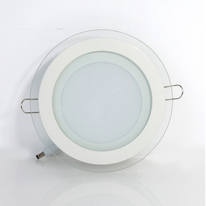 <span class=keywords><strong>Panel</strong></span> de luz <span class=keywords><strong>Led</strong></span> de cristal redondo extrafino, lámparas de techo <span class=keywords><strong>Led</strong></span> empotrables de 6W - Product Image 1
