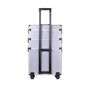 Multi-functional Layering Aluminum <strong>Make</strong> <strong>up</strong> Trolley Cosmetic case for Professional Makeup Suitcase - Product Image 2