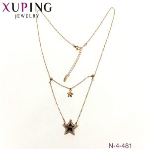 Collar A01, Joyería de Moda, Collar con Colgante de <span class=keywords><strong>Oro</strong></span>, Joyería <span class=keywords><strong>Xuping</strong></span>, Collares de <span class=keywords><strong>Oro</strong></span> - Product Image 3