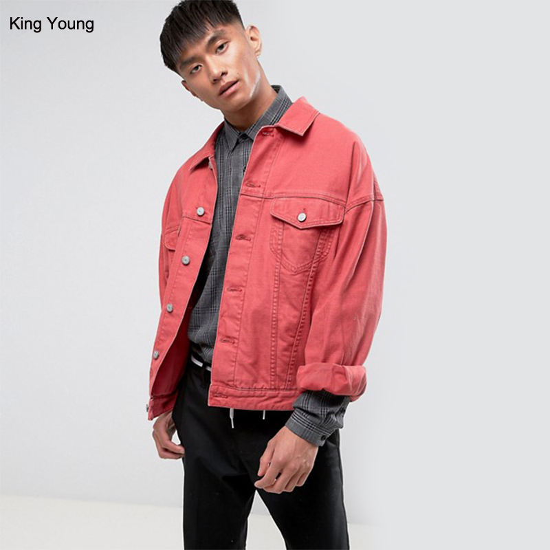 jeans red jacket