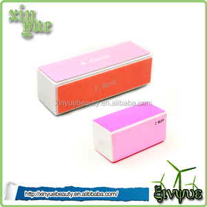 Éponge limes à ongles pour la beauté des ongles manucure mode <span class=keywords><strong>4</strong></span> face nail tampon bloc - Product Image 2