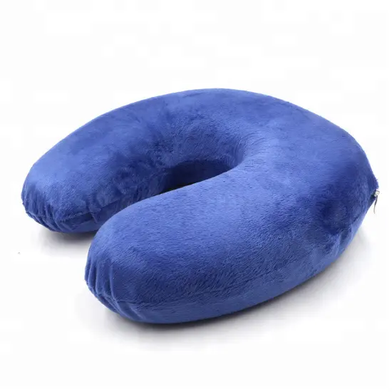 Chất Lượng Cao Giá Rẻ Inflatable U Shape Memory Foam Cổ Gối Máy Bay Du Lịch Gối