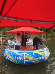 Barca a Ciambella Elettrica per Divertimento Acquatico, Attrezzatura per Parchi Commerciali, 5-10 Passeggeri - Product Image 3