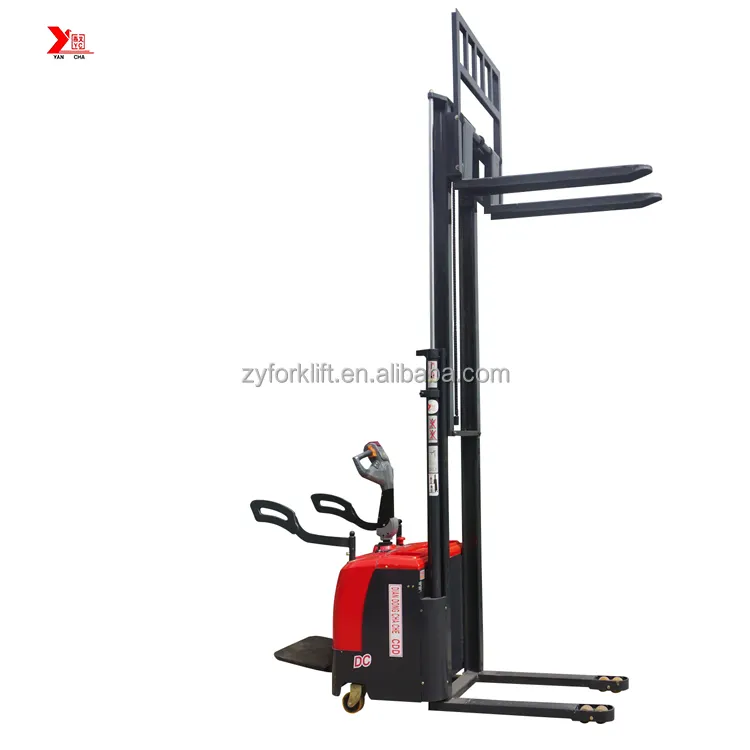 Factory Direct Full Electric Stacker 1000kg 1500kg 2000kg for Warehouse Container