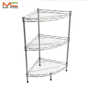 רשת סופרמרקט חוט מדפי רשת אחסון בית מדפים - Product Image 6