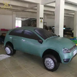 Gigante inflável sedan carro/corrida/jeep modelo de carro balão