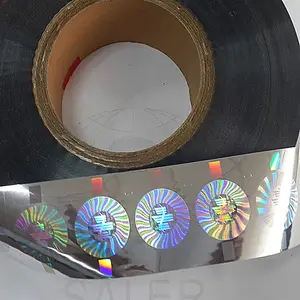 Silver 3D Hologram Positioning hot stamping foil