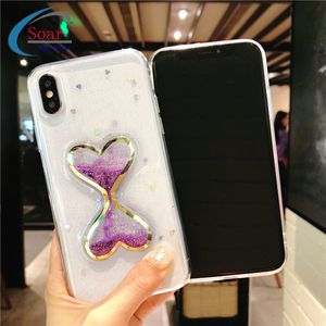 Productos <span class=keywords><strong>mas</strong></span> Vendidos en China耐衝撃UV印刷砂時計形状、流砂グリッターカバー付きiPhone 8/8plus/<span class=keywords><strong>X</strong></span>ケース用 - Product Image 5