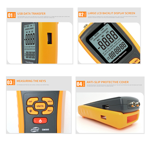 Benetech GM505/GM510/GM511/GM520 manometro digitale micromanometro portatile manometro differenziale - Product Image 4