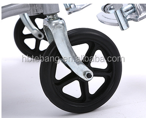 Hecho en <span class=keywords><strong>China</strong></span>, más económica y durable de acero silla de ruedas con baño