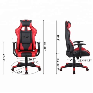 En gros mode Allemagne Pologne Inclinable Chaise de Bureau de jeu pour ordinateur gamer course LOL chaise siège pivotant mécanisme - Product Image 5