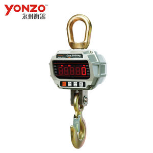 อิเล็กทรอนิกส์ตะขอ<span class=keywords><strong>แขวน</strong></span><span class=keywords><strong>เครื่อง</strong></span><span class=keywords><strong>ชั่ง</strong></span>น้ำหนัก <span class=keywords><strong>5</strong></span> <span class=keywords><strong>ตัน</strong></span>รถบรรทุกเครื่อง<span class=keywords><strong>ชั่ง</strong></span> - Product Image 1