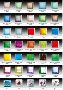 Mattoni in Vetro Colorato 190x190x80mm con Dimensioni Standard per Pareti Architettoniche e Decorative - Product Image 6