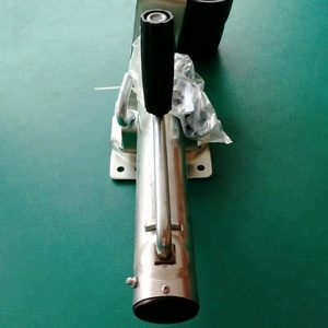 1500lbs 10 "Jack de remorque de voyage <span class=keywords><strong>Roue</strong></span> <span class=keywords><strong>jockey</strong></span> pivotante marine à <span class=keywords><strong>double</strong></span> <span class=keywords><strong>roue</strong></span> - Product Image 5