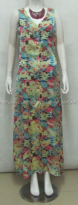 Pasos bastante <span class=keywords><strong>comprar</strong></span> de <span class=keywords><strong>China</strong></span> <span class=keywords><strong>ropa</strong></span> de verano barato floral v cuello vestido maxi de reino unido 2015 - Product Image 1