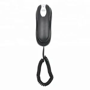 Wall Mountable Corded Trimline Telephone With 10 Groups Two Touch Memories And Slimline Handset Phone Works In Power Outages