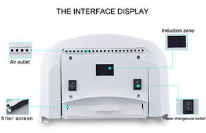 Chine <span class=keywords><strong>Pas</strong></span> <span class=keywords><strong>Cher</strong></span> automatique rapide infrarouge sèche-mains - Product Image 3