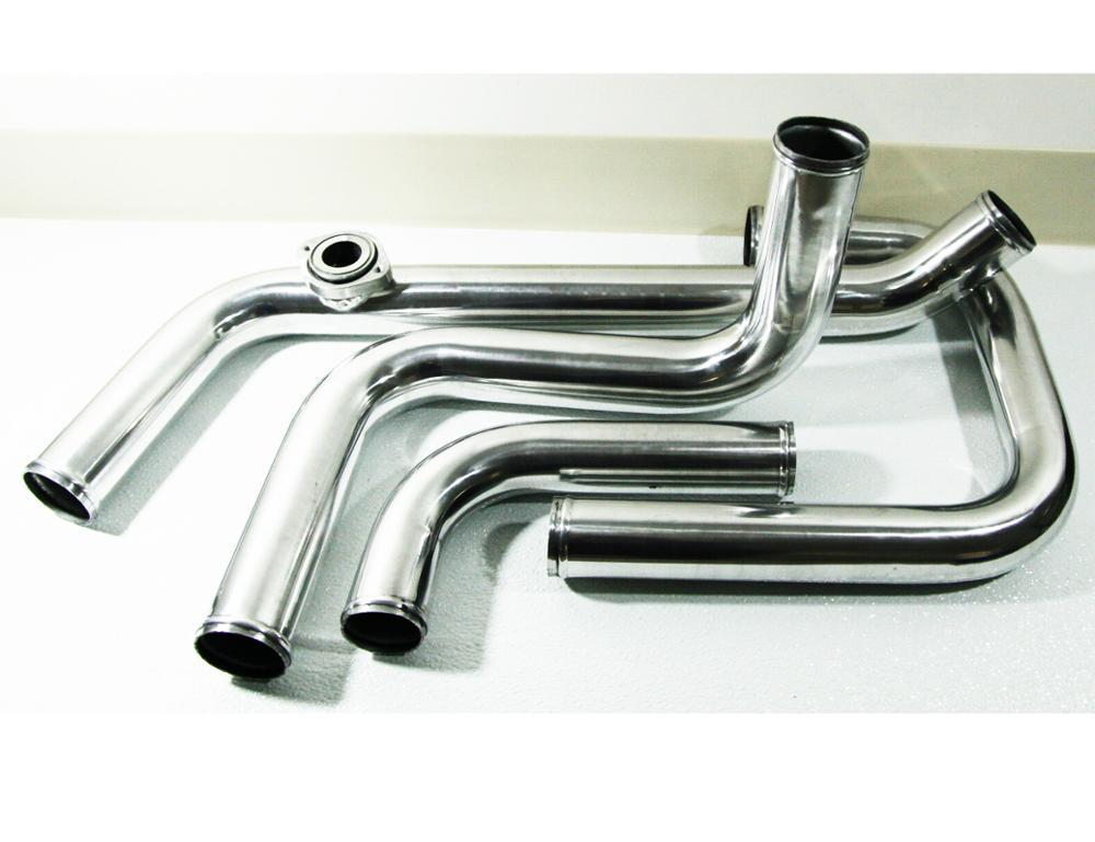 Epartsgogo Black Turbo Intercooler Piping Kit + BOV Adapter For 88-00 Honda Civic – 5-Piece - View #2