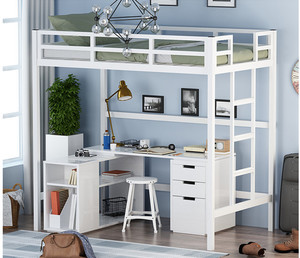Lit superposé de style loft design tendance 2019 Kening Nouveau design Vente en gros Meubles Steed - Product Image 4