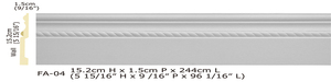 Battiscopa Moderno in Poliuretano <span class=keywords><strong>per</strong></span> Hotel, Decorativo <span class=keywords><strong>per</strong></span> Pareti e Mobili da <span class=keywords><strong>Cucina</strong></span> - Product Image 6