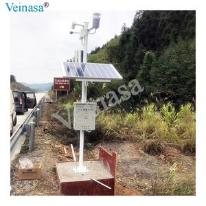 Estación Meteorológica RAWS007, Sistema de Monitoreo Meteorológico Personal, 10~1100 hPa, 0~4 mm/min, 0~100% HR, 0~70 m/s, Veinasa - Product Image 2