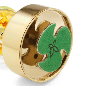 Caja Musical con Figura de Piña Chapada en Oro de 24K de Crystocraft, Cristal Tallado Brillante, Arte Popular Europeo, Eres Yo, Sol, Amistad - Product Image 2