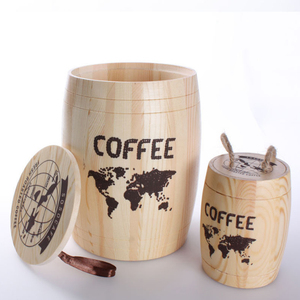 Mini barili di legno decorativi personalizzati per <span class=keywords><strong>secchiello</strong></span> per caffè e caffè - Product Image 2