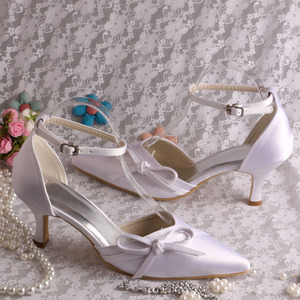 Scarpe da sposa per la Cerimonia Nuziale Bianco - Product Image 4