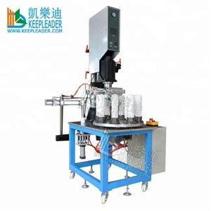 Automatic Turntable Ultrasonic Plastic Welding Machine of PP_PET_PS_PC_ABS_PVC Half Assemble Hermetic Sealing Ultrasound <strong>Welder</strong> - Product Image 3