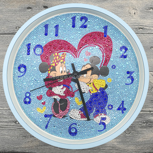 <span class=keywords><strong>Kit</strong></span> <span class=keywords><strong>de</strong></span> <span class=keywords><strong>broderie</strong></span> <span class=keywords><strong>de</strong></span> peinture au <span class=keywords><strong>diamant</strong></span> <span class=keywords><strong>5D</strong></span> DIY Horloge - Product Image 2