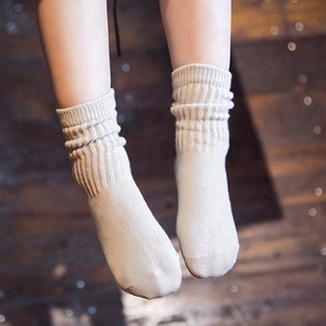 <span class=keywords><strong>Calcetines</strong></span> de algodón orgánico a rayas para niños, bonitos <span class=keywords><strong>calcetines</strong></span> de tubo, Color caramelo, para invierno - Product Image 3