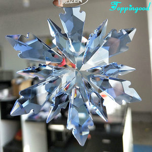 Meistverkaufte Hängende Kristall-Schneeflocke für Weihnachtsbaumdekoration - Product Image 3